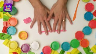 Learn ABC with Play Doh | Making Of Letter A | Family Fun Package
