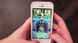 GamePlay Temple Run 2 no iPhone 5
