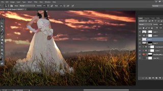 Photoshop Photo Manipulation - Dramatic Prewedding (SpeedArt)