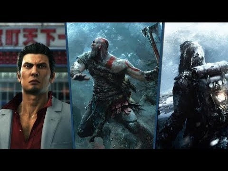 Les sorties majeures du mois d'Avril 2018