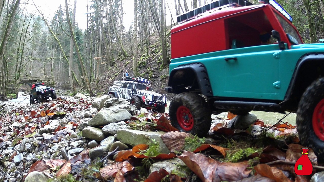 Erkundungsfahrt an der schmerachklinge