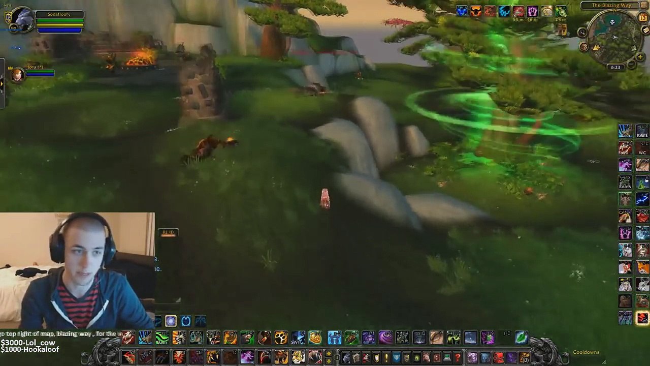 Sodapoppin Calling Blizzard- PvE gear is better than PvP Gear? Lets ask them!