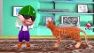 Baby Plays With Funny Cats Dance and Sings Three Little Kittens Nursery Rhymes For Kids Songs