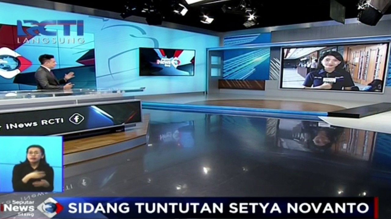 Suasana Sidang Kasus Korupsi Setya Novanto di Pengadilan Tipikor Jakarta