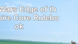 Star Wars Edge of the Empire Core Rulebook cb287a5b