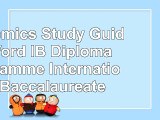 Economics Study Guide Oxford IB Diploma Programme International Baccalaureate 46d64118