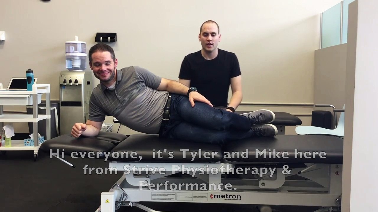 An Exercise to help with Low Back Pain - The Side Plank - Strive Physiotherapy & Performance