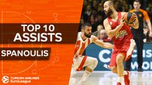 Top 10 Assists by Vassilis Spanoulis