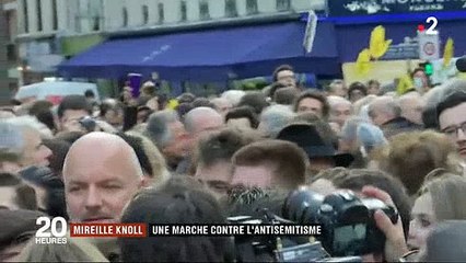 Incidents lors de la marche blanche en hommage à Mireille Knoll