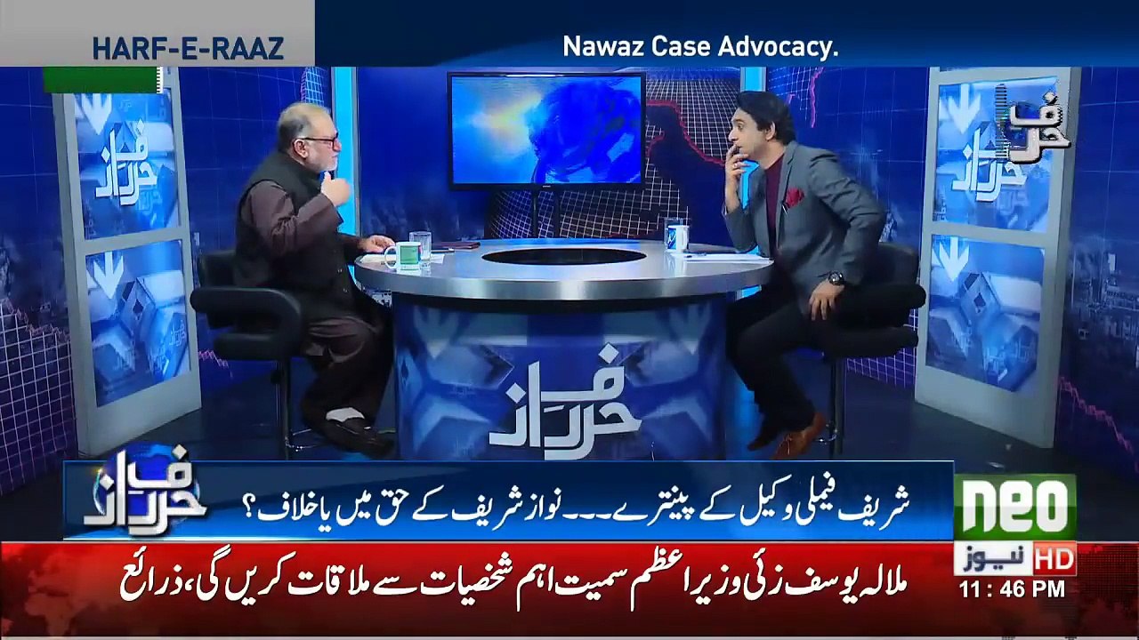 Comparison of Sharif Family Lawyers and Bhutto's Lawyers _ Harf e Raaz with Orya Maqbool Jan