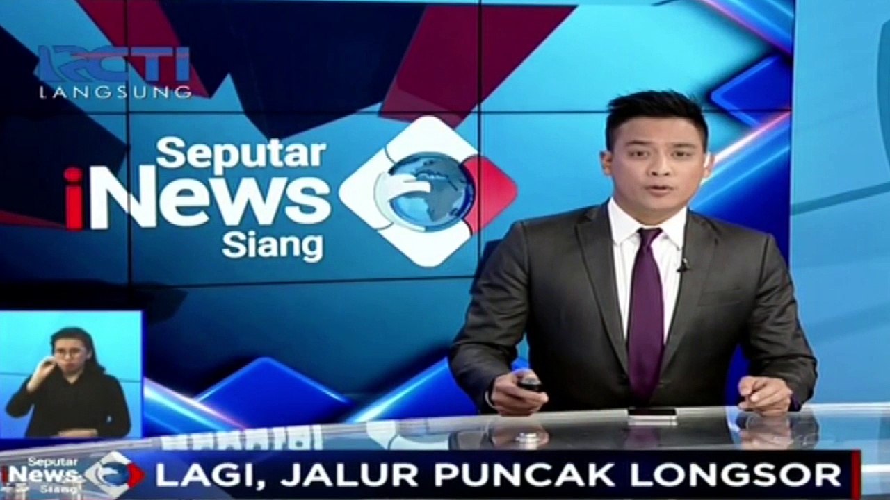 Video Amatir Detik-Detik Longsor di Jalur Puncak Bogor Jawa Barat