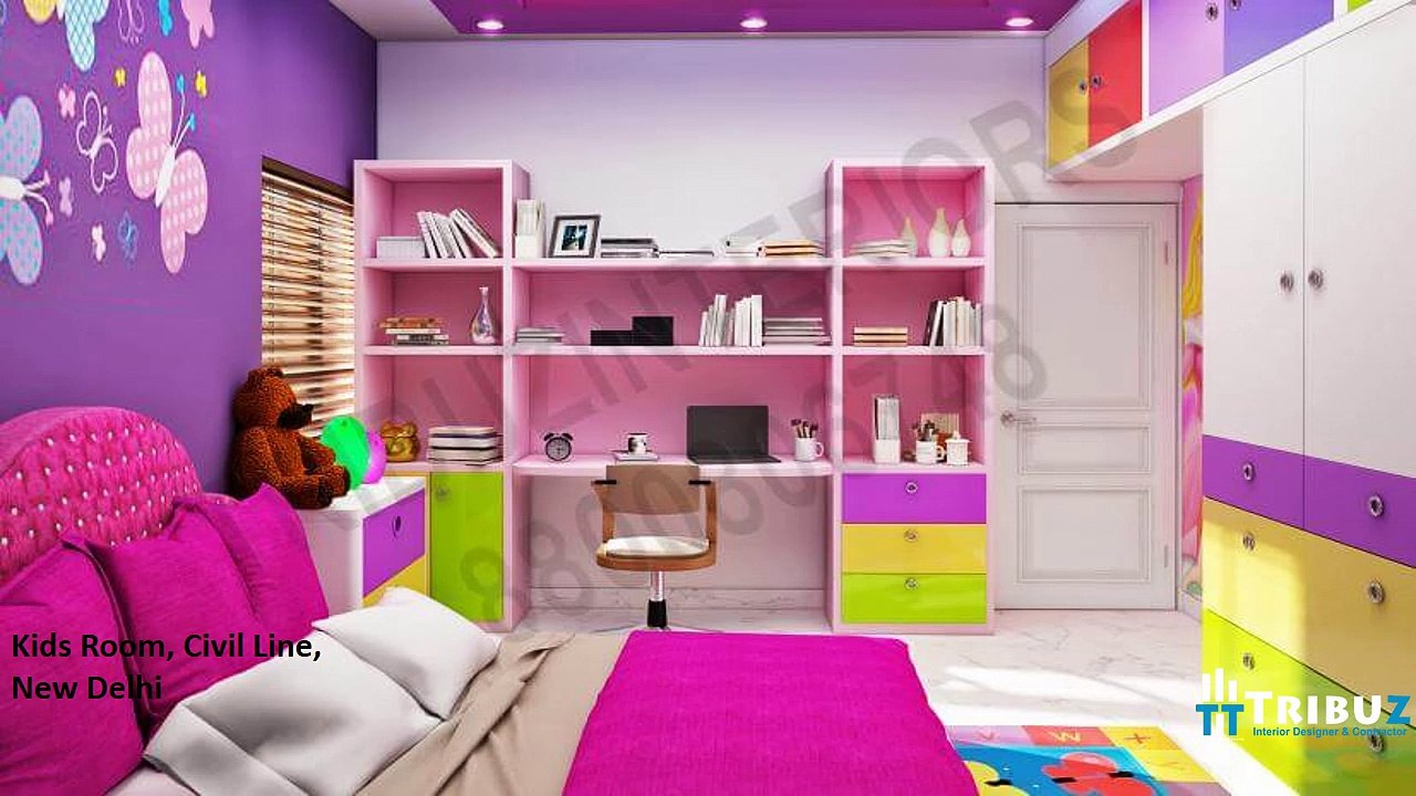 Kids Room Interior Designing by Tribuz Interiors