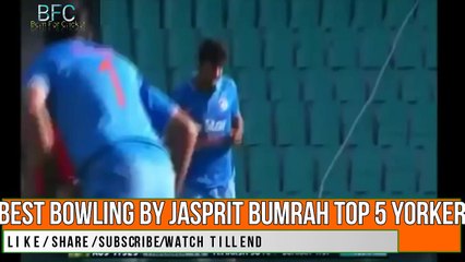 BEST BOWLING OF JASPRIT BUMRAH TOP 5 YORKER