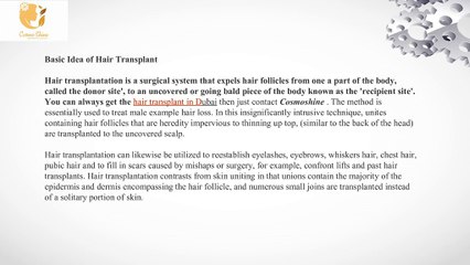 Get the Best hair transplant clinic in dubai