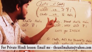 LEARN HINDI STRUCTURE: LETS___ .