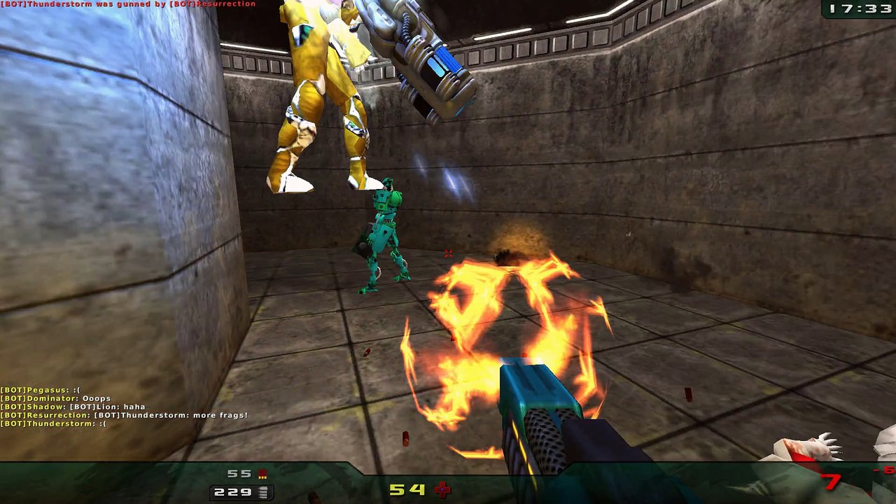 Rexuiz FPS - Multiplayer Gameplay (Fast Paced classic shooter)