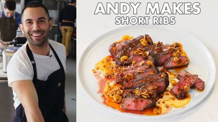How to Make Short Ribs with Crispy Garlic and Chile Oil