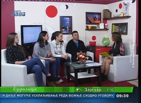 Budilica gostovanje (Zoran Decanović, Milica Kozić, Iva Petrović, Saška Žaganović), 29. mart 2018. (RTV Bor)
