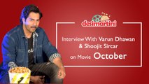 Varun Dhawan And Shoojit Sircar Talk About The Story Of Love - October