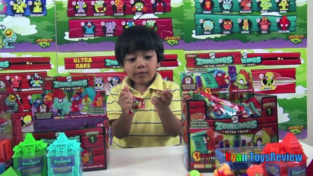Zomlings In The Town USA Series 1 Opening Surprise Toys