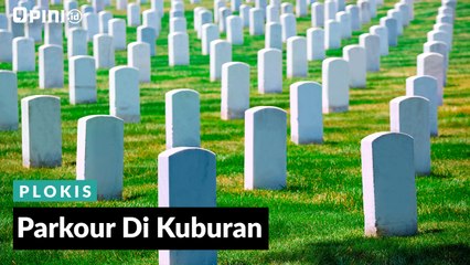 #1MENIT | Parkour Di Kuburan