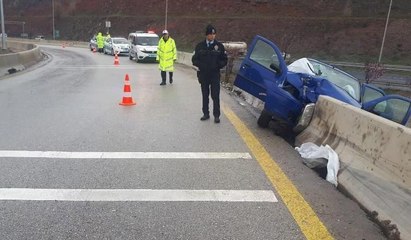 Ankara'da trafik kazası: 1 ölü, 2 ağır yaralı