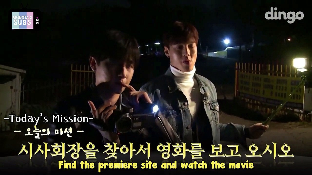[ENG] 180327 MONSTA X - Dingo Movie A Scary Premiere