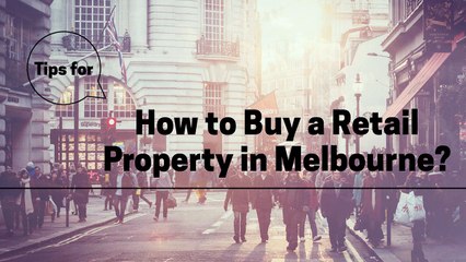 Want to buy a retail shop in Melbourne?