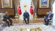 Azerbaycan Savunma Bakanı Zakir Hasanov Beştepe'de
