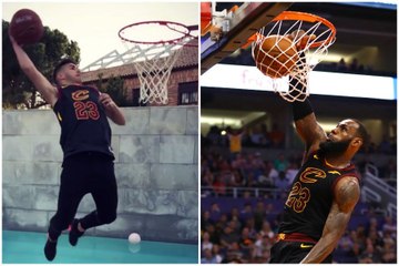 Ce joueur du Real qui dunke (presque) commme Lebron James