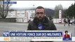 Isère: ce que l'on sait de la voiture qui a foncé ce matin sur des militaires