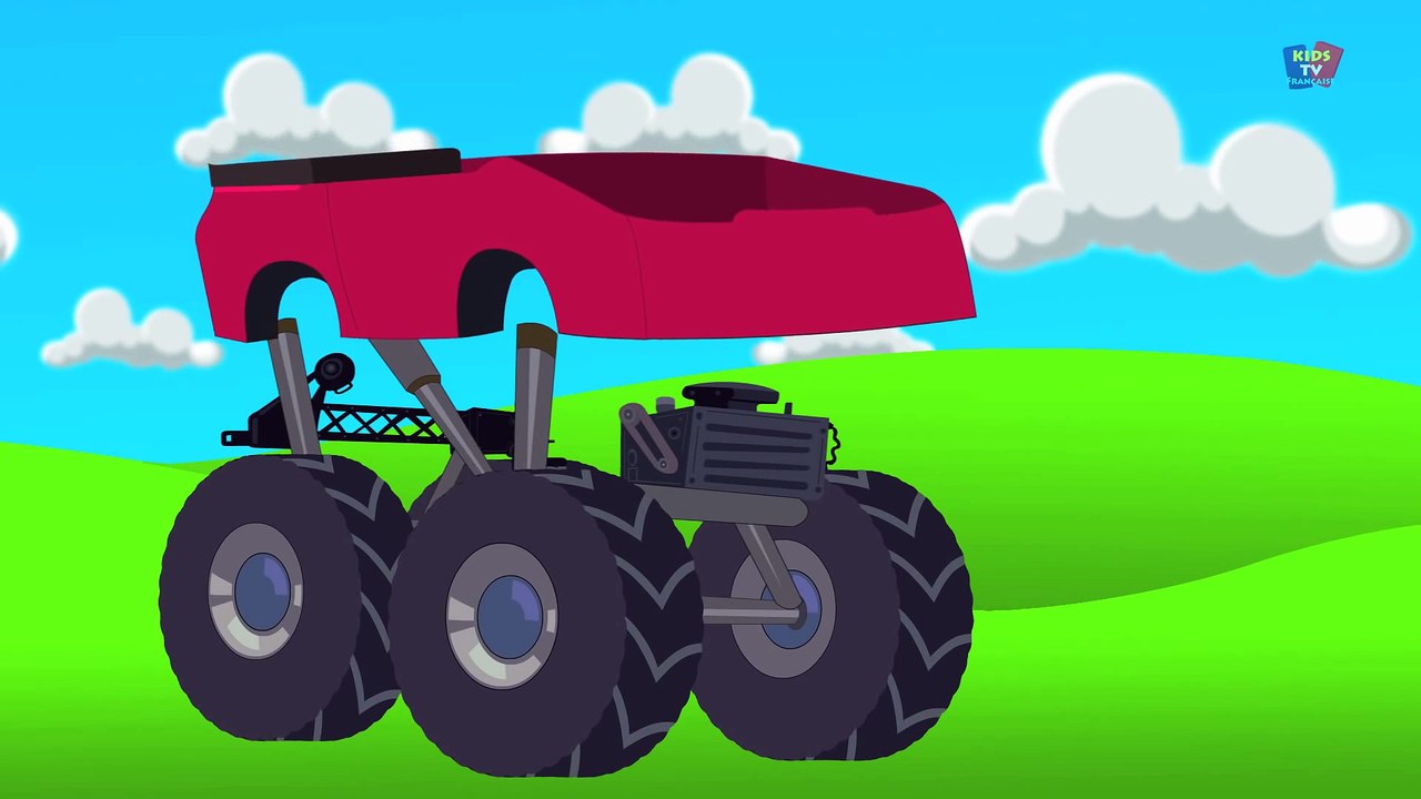 Le camion monstre - bande dessinée monstre camion -Monster truck