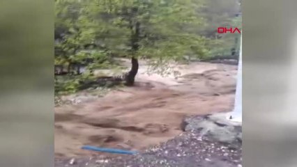 Kayseri Yahyalı'da Sel Baskını -3