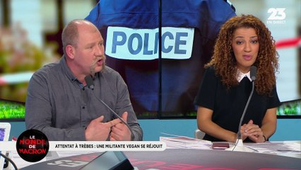 Le monde de Macron : Une militante vegan placée en garde à vue pour apologie du terrorisme - 29/03