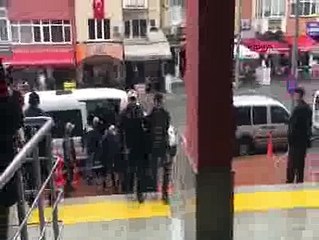 Terör zanlıları mehter marşı ile getirildi