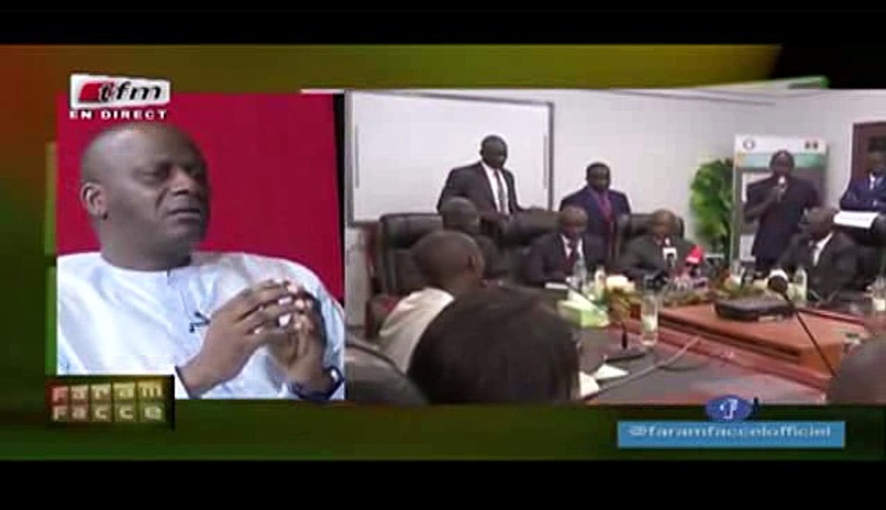 Suivez votre émission Faram Facce: invités: Dr CHEIKH DIENG & BENOIT SAMBOU part2