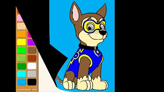 Paw Patrol Coloring Pages for Kids Coloring Games ► Paw Patrol Halloween Chase Coloring Book