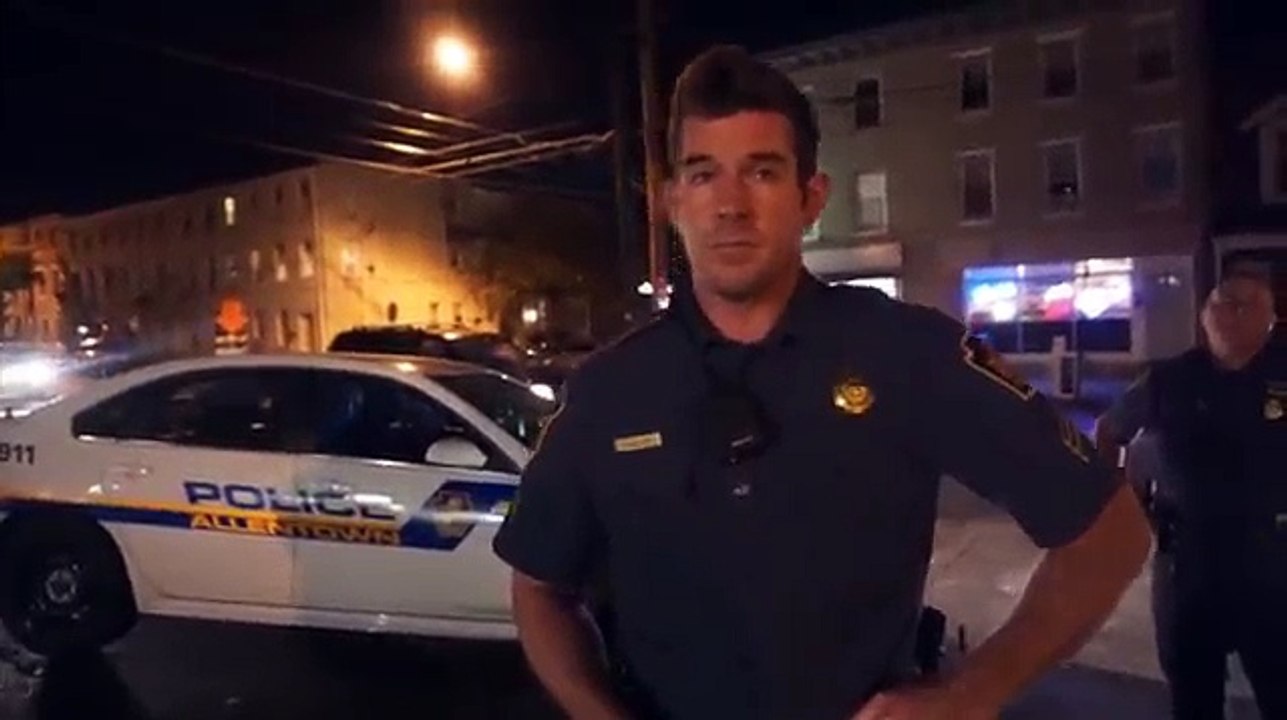Allentown cop tries to stop filming