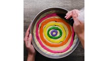 Rainbow Cheetah Cake - Birthday Cake Ideas - Rainbow Cake Recipes