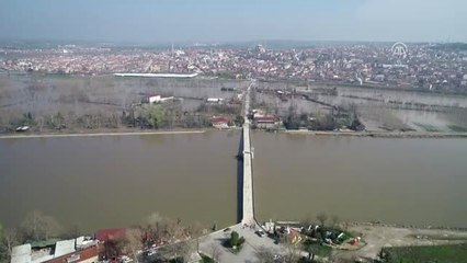 Meriç'te "Kırmızı Alarm" Seviyesi Düşürüldü - Edirne