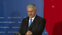 Başbakan Yıldırım: 'Barış ve istikrarın bozulmaması için bölge ülkelerine büyük sorumluluk düşüyor' - SARAYBOSNA