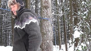 Winter Sleeping System HD Bushcraft Survival Video