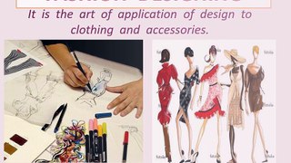 The Art of Application of Design to Clothing & Accessories