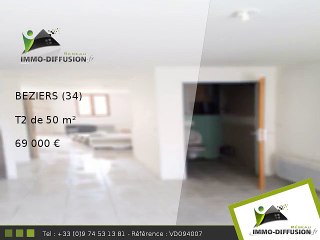 T2 A vendre Beziers 50m2 - Beziers