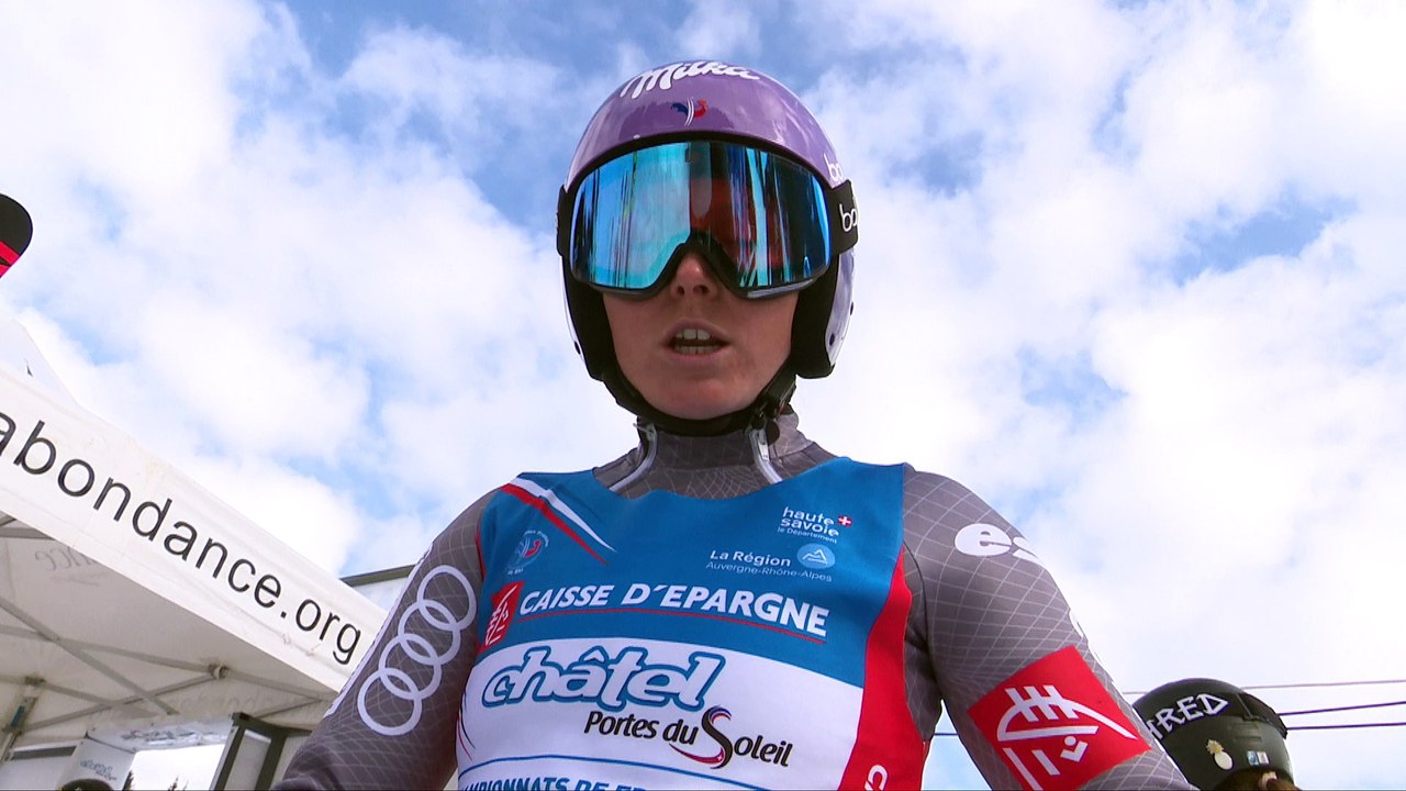FFS TV - CHATEL - Championnats de France de Ski Alpin - Géant Dame - Manche 1 - Mars 2018