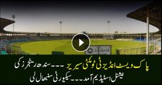 Sindh Rangers take security control of National Stadium Karachi for Pak vs WI series
