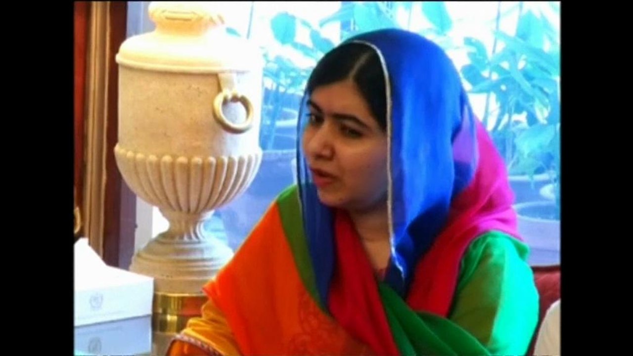 Malala yousafzai zurück in der heimat