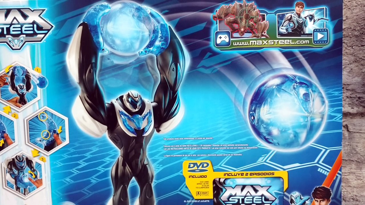 Max Steel Traje Turbo Fuerza