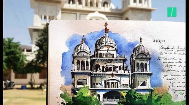 Ces carnets de voyage vont vous donner envie de faire de l'aquarelle