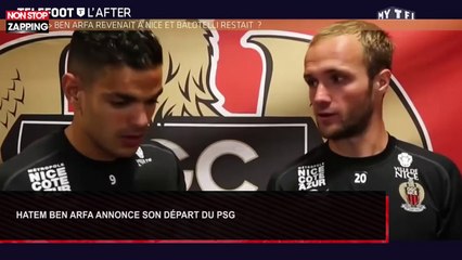 PSG : Hatem Ben Arfa annonce son départ de l’équipe (Vidéo)